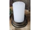 Bronzový antik kovový svícen vánoční stromek Tree - Ø 25*35 cm Light & Living