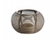Bronzový antik kovový svícen Biano - Ø 11*7 cm Light & Living