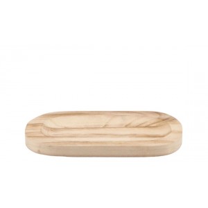Přírodní dřevěný dekorační podnos Tippo - 24*14*2 cm