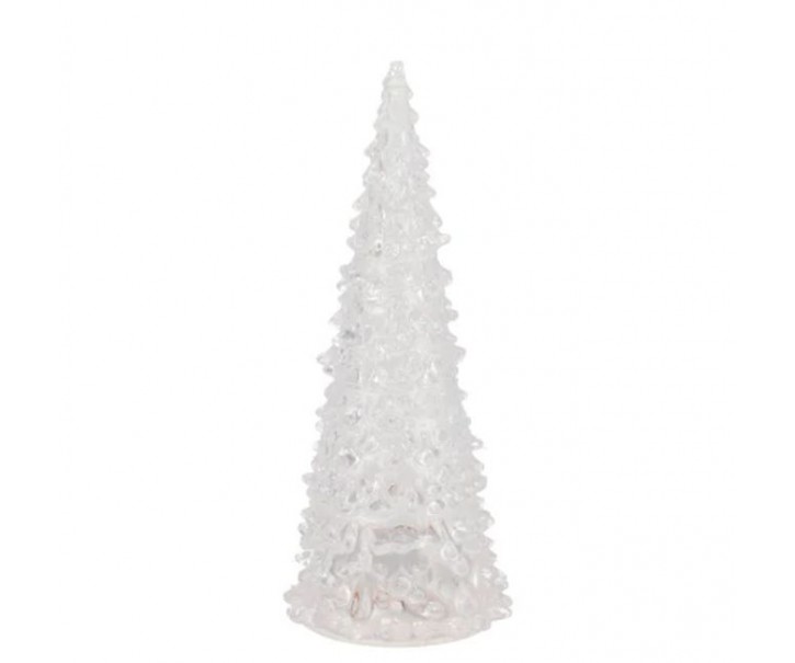 Průhledný dekorativní vánoční svítící stromek Sparkle - Ø 6*12 cm daan kromhout