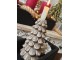 Mosazný antik cementový svícen ve tvaru stromku Tree - Ø 11*19 cm daan kromhout