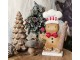 Vánoční dekorace Perníček Gingerbread Man - 11*4*18 cm Clayre & Eef