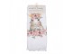Bílý froté kuchyňský ručník s králíčkem Floral Easter Bunny - 40*66 cm Clayre & Eef