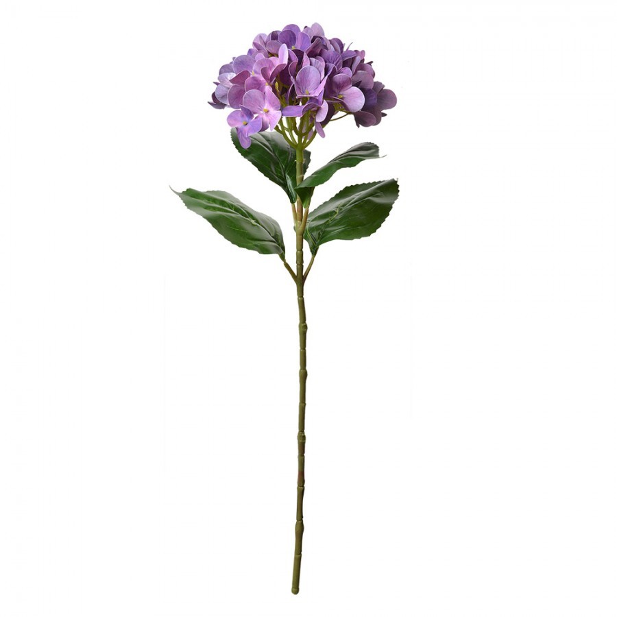 Fialová umělá květina hortenzie Hydrangea - 16*15*68 cm Clayre & Eef Fialová umělá květina hortenzie Hydrangea - 16*15*68 cm Clayre & Eef