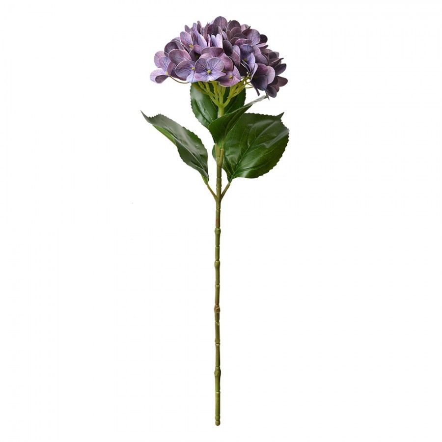 Fialová umělá květina hortenzie Hydrangea - 16*15*68 cm Clayre & Eef Fialová umělá květina hortenzie Hydrangea - 16*15*68 cm Clayre & Eef