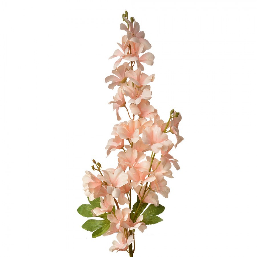 Dekorace umělá květina s růžovými květy - 16*12*100 cm