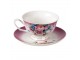 Porcelánový šálek s podšálkem Gardem VIII - 12*10*6 / Ø 15*2 cm / 200 ml Clayre & Eef