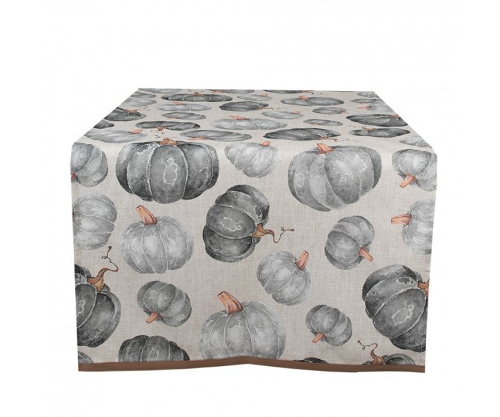 Bavlněný běhoun s dýněmi Country Style Pumpkin - 50*140 cm Clayre & Eef