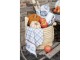Bavlněná károvaná utěrka s dýněmi Country Style Pumpkin - 50*70 cm Clayre & Eef