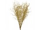Vánoční zlatá umělá třpytivá větvička kroucená vrba - 9*6*48 cm Clayre & Eef