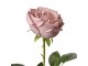 Dekorace umělá květina fialková růže Rose Purple - 9*9*61 cm Clayre & Eef