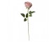 Dekorace umělá květina fialková růže Rose Purple - 9*9*61 cm Clayre & Eef