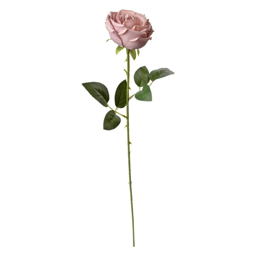 Dekorace umělá květina fialková růže Rose Purple - 9*9*61 cm Clayre & Eef Dekorace umělá květina fialková růže Rose Purple - 9*9*61 cm Clayre & Eef