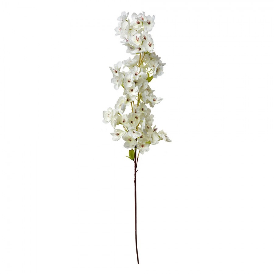Dekorace umělá květina s bílými květy - 16*8*98 cm Clayre & Eef Dekorace umělá květina s bílými květy - 16*8*98 cm Clayre & Eef