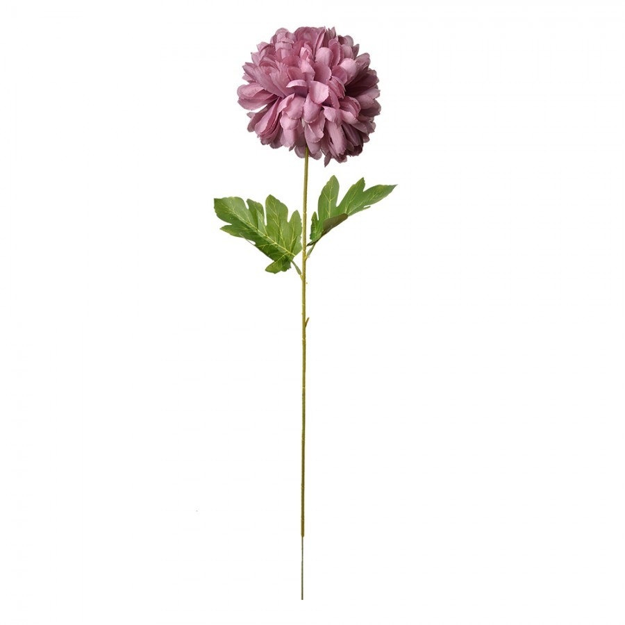 Dekorace umělá květina s fialovým květem - 15*15*80 cm Clayre & Eef Dekorace umělá květina s fialovým květem - 15*15*80 cm Clayre & Eef