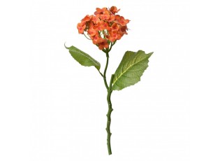 Dekorace umělé květiny s oranžovými kvítky - 19*10*37 cm