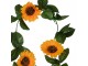 Dekorace umělá girlanda slunečnice Sunflowers - 200*14*5 cm Clayre & Eef