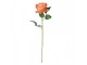 Oranžová umělá květina růže Rosea - 8*8*50 cm Clayre & Eef