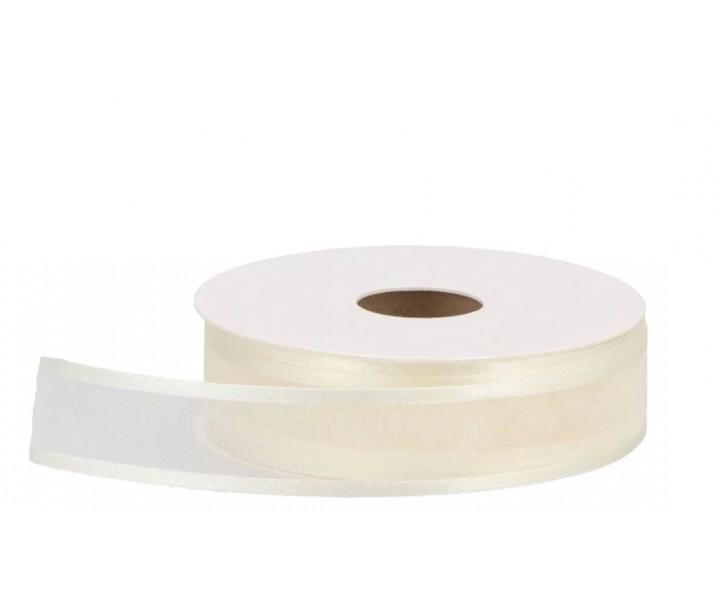 Krémová látková stuha Vivant Prego Ribbon - 22mm x 25m daan kromhout