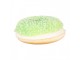 Dekorace umělý zelený donut s posypem Cookie - Ø 6*2 cm Clayre & Eef