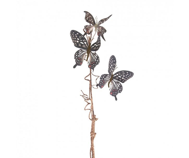 Dekorativní větev s motýly Butterfly - 16*10*85 cm Clayre & Eef