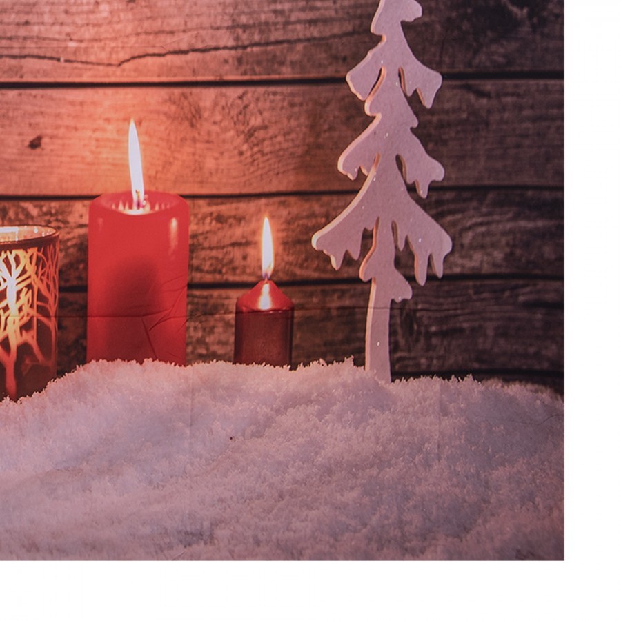 Vánoční látkové pozadí Christmas Wall Cloth - 180*1*210 cm Clayre & Eef Vánoční látkové pozadí Christmas Wall Cloth - 180*1*210 cm Clayre & Eef