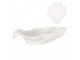 Bílá keramická miska ve tvaru mušle Shell Bowl - 23*22*6 cm Clayre & Eef
