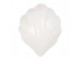 Bílá keramická miska ve tvaru mušle Shell Bowl - 12*10*4 cm Clayre & Eef