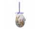 6ks dekorace závěsné vajíčko s králíčky Spring Egg - Ø 7*10 cm Clayre & Eef