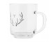 Skleněný hrnek paroží se srdíčkem Love Deer - 11*8*9 cm / 200 ml Clayre & Eef