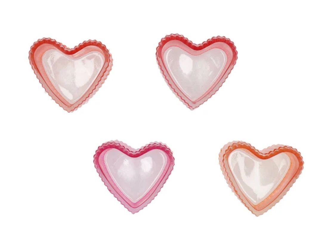 4ks růžový mix skleněný svícen srdce Love Hearts - 7*8 cm daan kromhout 4ks růžový mix skleněný svícen srdce Love Hearts - 7*8 cm daan kromhout
