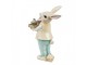 Dekorace králíček nesoucí muffiny - 11*6*16 cm Clayre & Eef