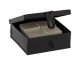 Černý antik kovový úložný box/ krabička Amber Doos - 12*12*5 cm daan kromhout