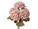 Růžová umělá květina hortenzie Hydrangea - 18*16*44 cm Clayre & Eef