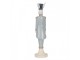 Dekorace figurka bílý králík v modrém obleku - 9*9*35 cm Clayre & Eef