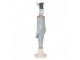 Dekorace figurka bílý králík v modrém obleku - 11*11*45 cm Clayre & Eef