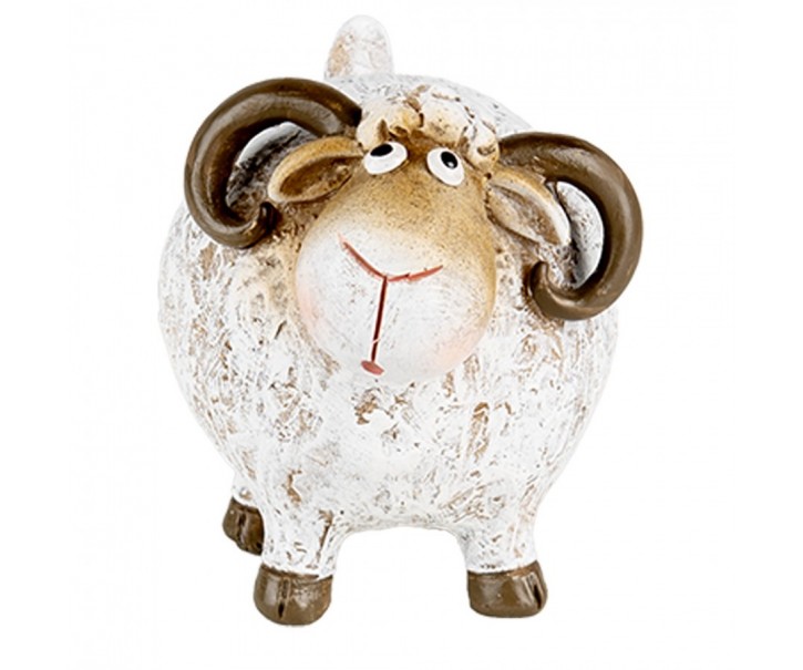 Dekorace figurka beran - 9*7*8 cm Clayre & Eef