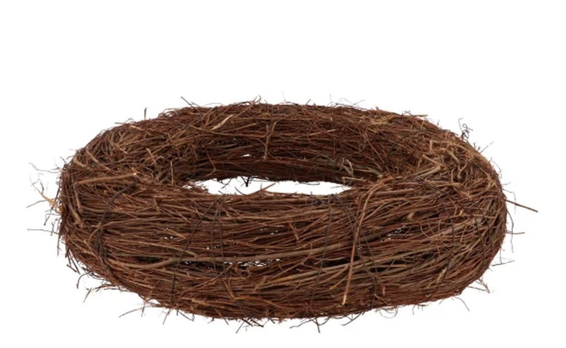 Hnědý věnec z jilmových větví Elm Branch - Ø 40*10 cm daan kromhout Hnědý věnec z jilmových větví Elm Branch - Ø 40*10 cm daan kromhout