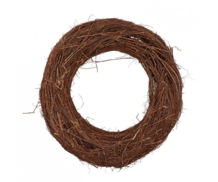 Hnědý věnec z jilmových větví Elm Branch - Ø 40*10 cm daan kromhout