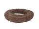 Šedý věnec z jilmových větví Elm Branch - Ø 40*10 cm daan kromhout