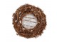 Hnědý květináč věnec z kořenů Root Wood - Ø 30 cm daan kromhout