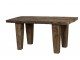 Hnědý dřevěný konferenční stolek Grimaud Unit - 90*45*40 cm Chic Antique