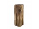 Dřevěný válcový svícen Grimaud Unit M - 13*10*28 cm Chic Antique