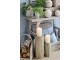 Dřevěný válcový svícen Grimaud Unit L - 14*30 cm Chic Antique