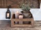 Dekorační dřevěný box s uchy Grimaud Unit - 35*35*15 cm Chic Antique