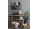 Dekorační dřevěný box s uchy Grimaud Unit - 35*35*15 cm Chic Antique
