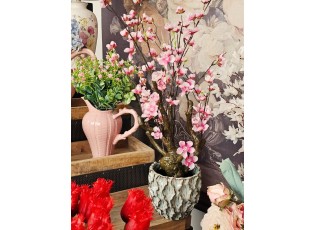 Dekorační stromek třešeň s růžovými květy Cherry Blossom - 18*18*70 cm