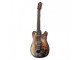 3D kovový obraz Guitar Metal - 28*2*83 cm Clayre & Eef