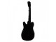3D kovový obraz Guitar Metal - 28*2*83 cm Clayre & Eef