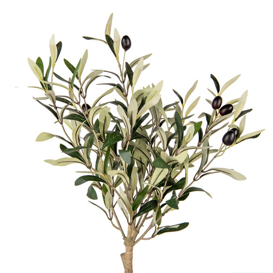 Dekorace umělý stromek olivovník s olivami Olea Tree - 15*15*70 cm Clayre & Eef Dekorace umělý stromek olivovník s olivami Olea Tree - 15*15*70 cm Clayre & Eef